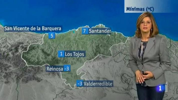 El tiempo en Cantabria - 07/01/15