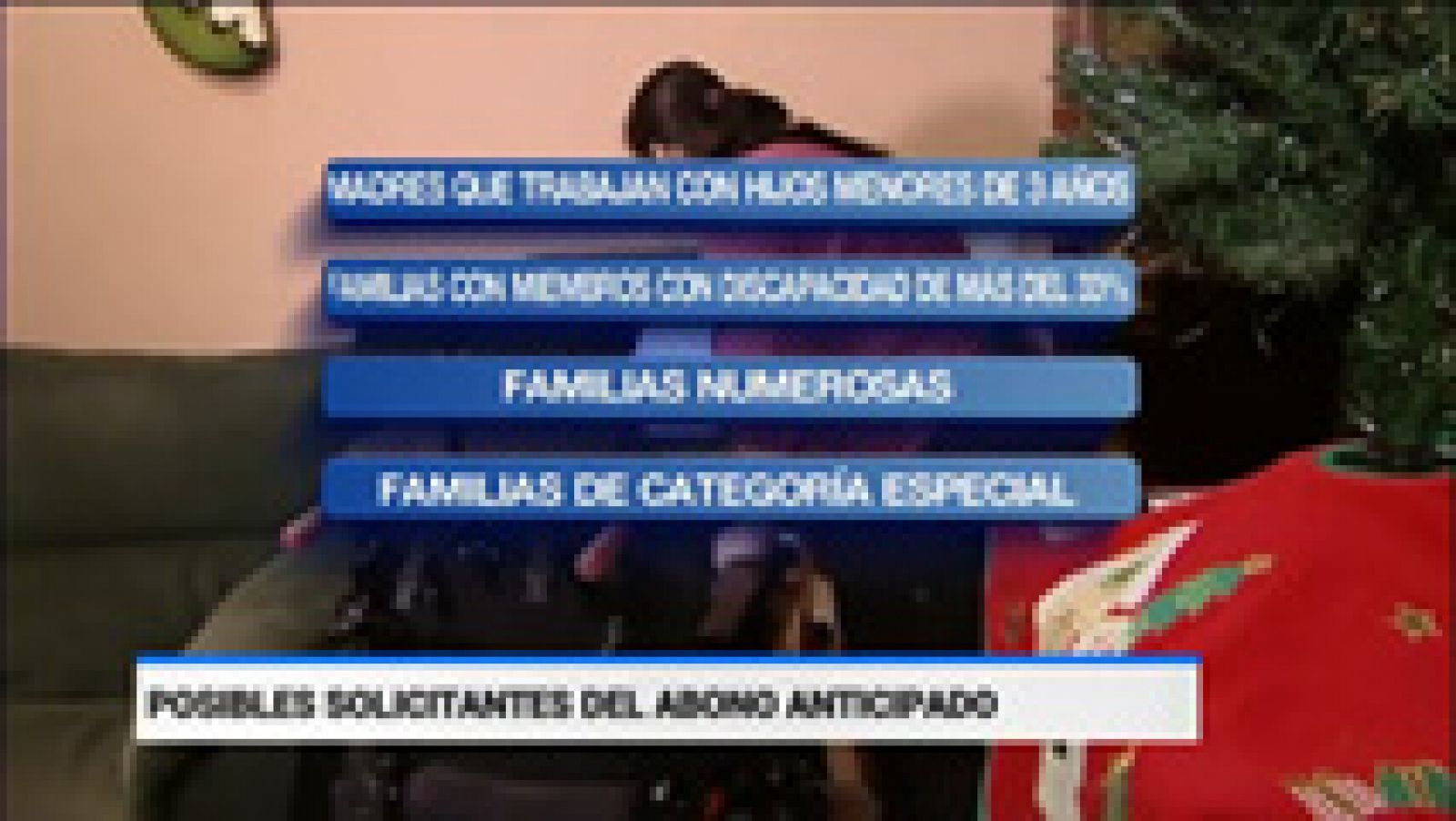 Telediario 1: Las familias numerosas ya pueden pedir el abono de las deducciones del IRPF por internet | RTVE Play