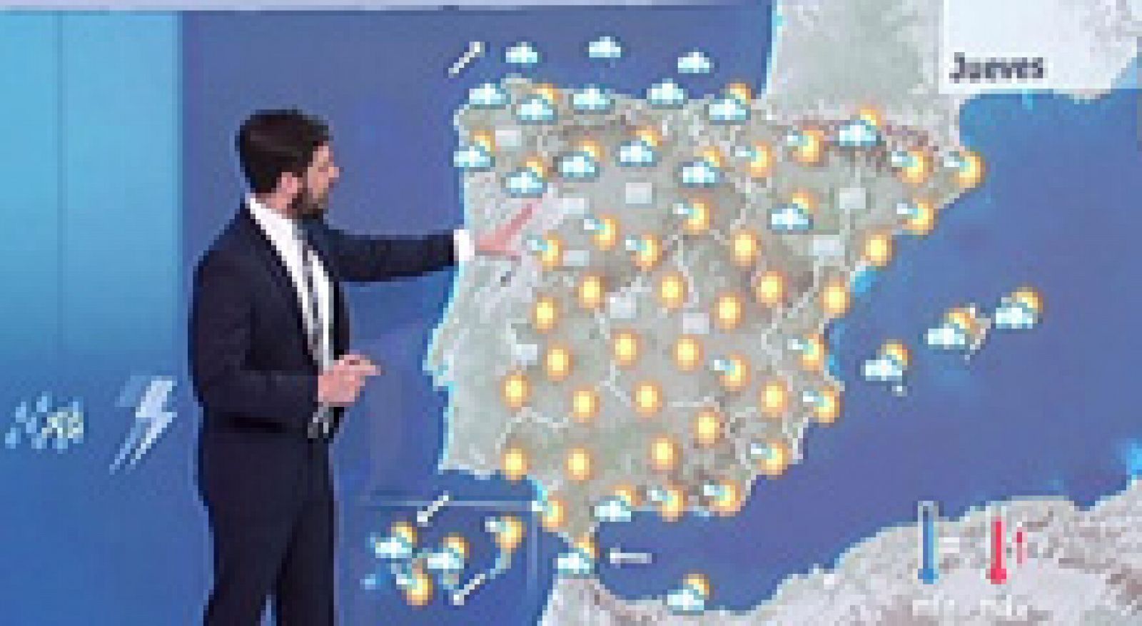 El tiempo: Heladas en el interior y poco nuboso en la mayor parte | RTVE Play