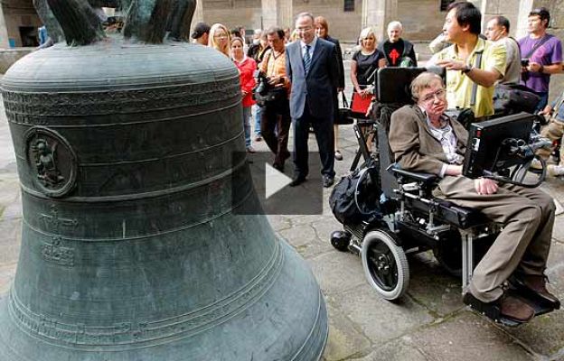  - Stephen Hawking visita Santiago
