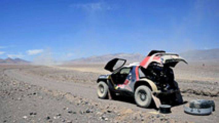 Telediario 1 - Sainz se queda sin opciones en el Dakar