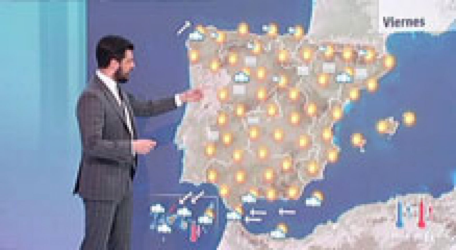 El tiempo: Lluvias en Canarias y nuboso en el resto | RTVE Play