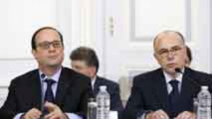 Reunión del Gabinete de Crisis del Gobierno francés