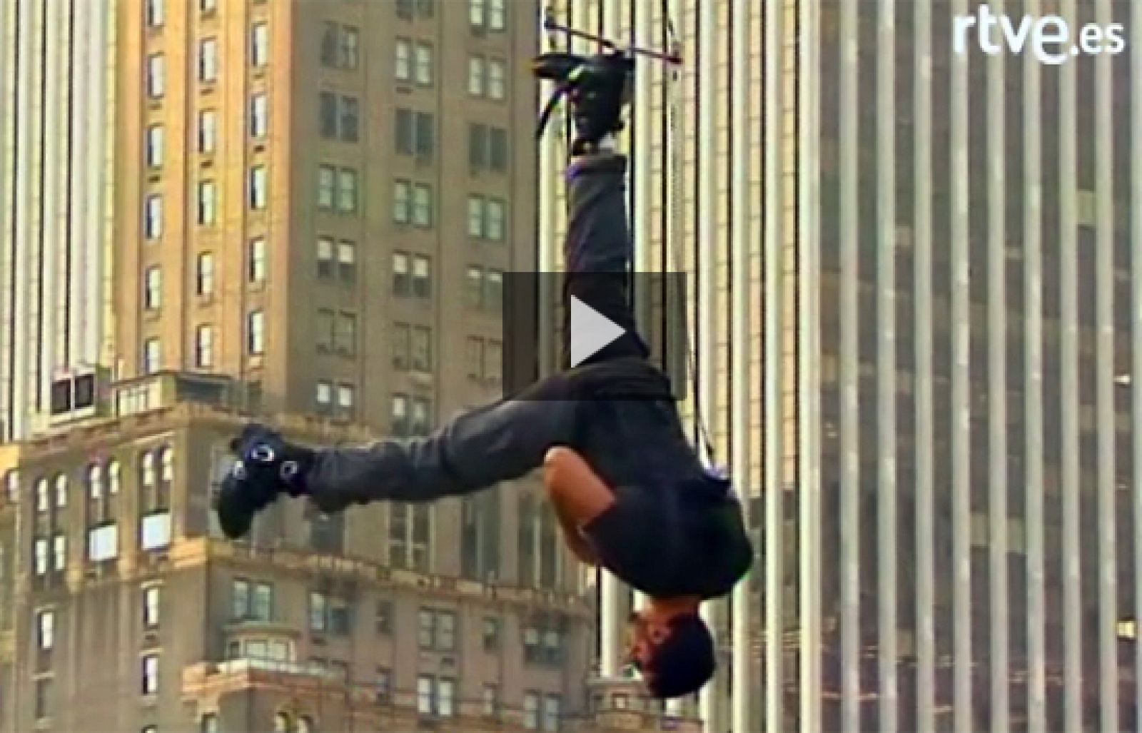 Un colgado en el Central Park