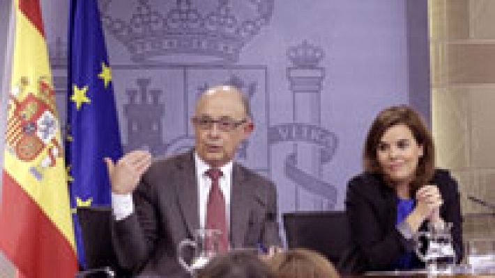 Telediario 1 - Anteproyectos de ley para reformar la Administración Pública
