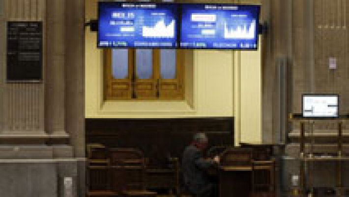 Telediario 1 - El banco Santander cae más de un 11%