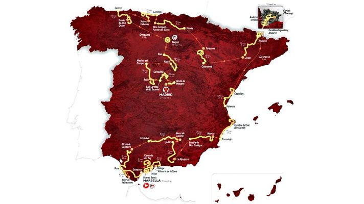 Ciclismo - Los finales en alto vuelven a protagonizar el recorrido de la Vuelta para el 2015