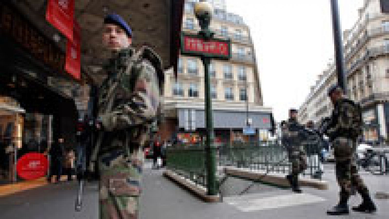 Telediario 1: Francia refuerza el actual dispositivo de protección  | RTVE Play