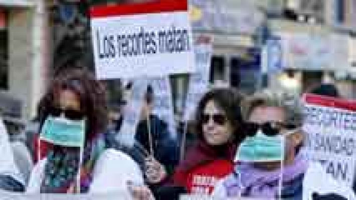 Marcha de la Plataforma de Afectados por la Hepatitis C