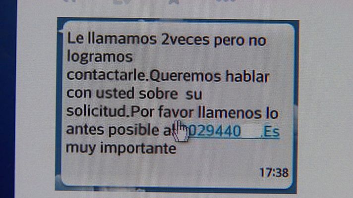 Telediario 1 - La policía avisa de una nueva estafa telefónica