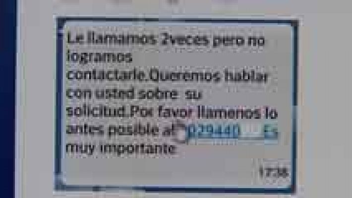 Telediario 1 - La policía avisa de una nueva estafa telefónica