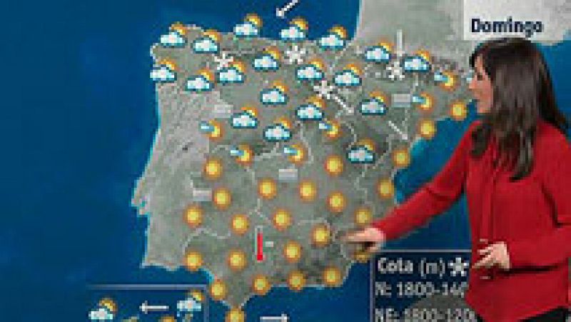 Viento fuerte y descenso de temperaturas en el nordeste peninsular