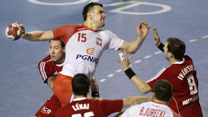 Balonmano - Torneo Internacional de España: Hungría-Polonia