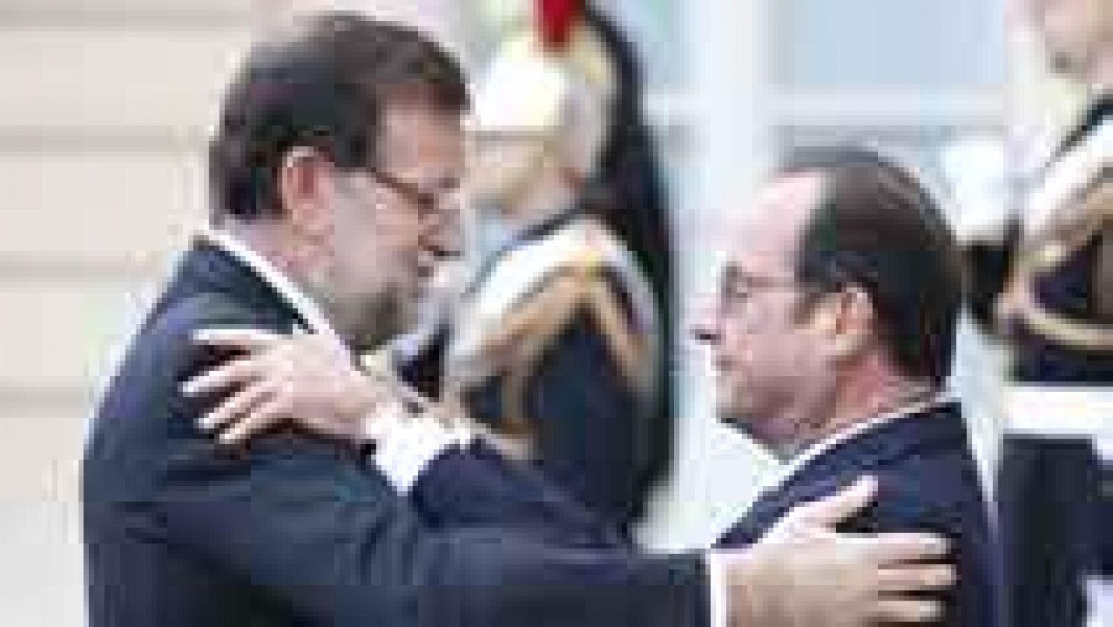 Telediario 1: Mariano Rajoy muestra su apoyo al gobierno y pueblo francés  | RTVE Play