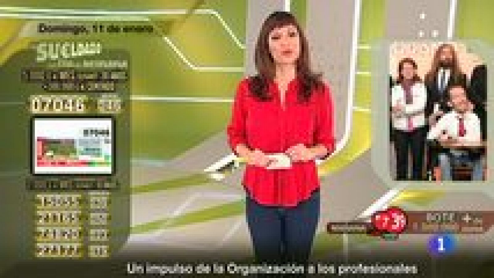 Sorteos ONCE: ONCE  - 11/01/15 | RTVE Play