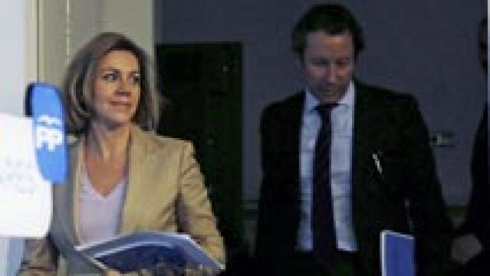 Telediario 1 - Primera reunión del año de la Ejecutiva del PP