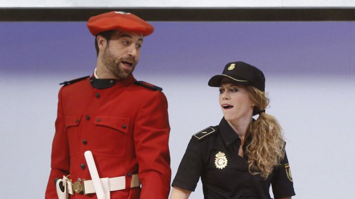 Telediario 1 - "Ocho apellidos vascos" llega al teatro