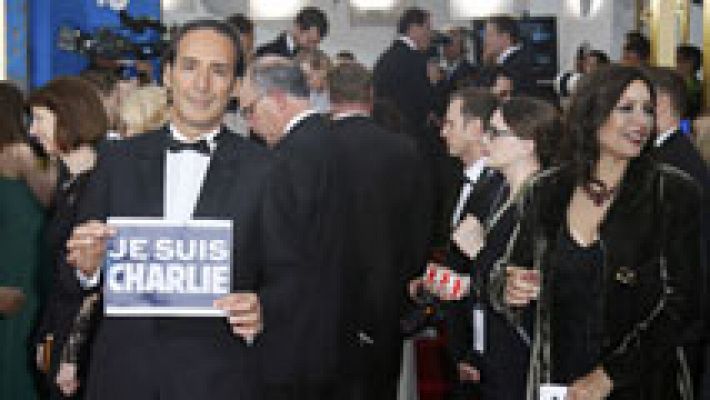 Telediario 1 - La alfombra roja de los Globos de Oro