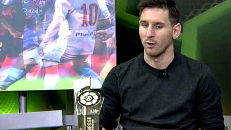 El jugador del FC Barcelona Leo Messi ha hablado tras la victoria  sobre el Atlético de Madrid (3-1), en la que marcó el tercer gol para  poner la puntilla, y ha dejado claro que "no" ha pedido la  destitución de Luis Enrique, que no hay mala relació
