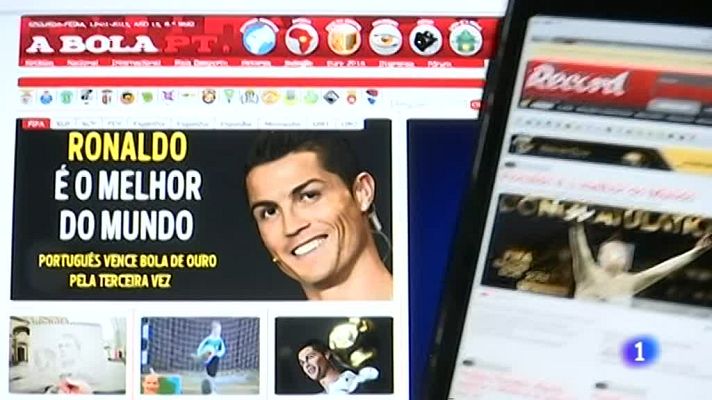 Telediario 1 - Cristiano Ronaldo, la marca más valiosa de Portugal