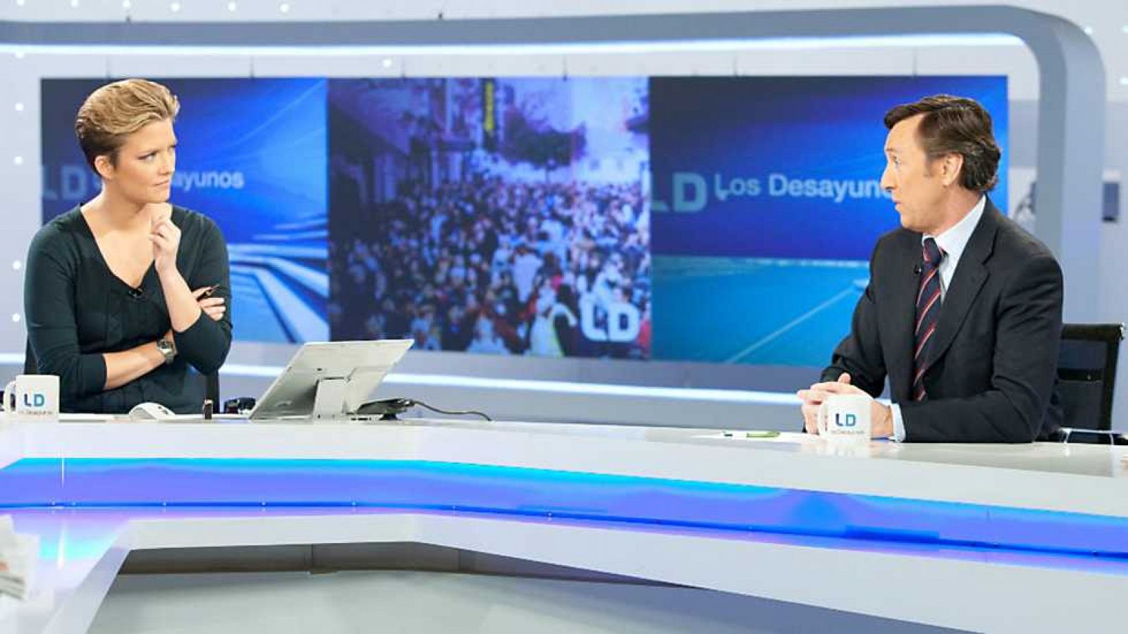 Los desayunos de TVE - Rafael Hernando, portavoz del Grupo Popular en el Congreso de los Diputados