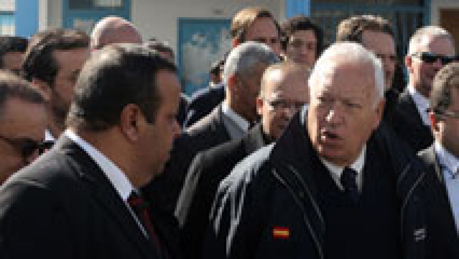 Telediario 1: El Ministro de Exteriores visita la franja de Gaza | RTVE Play