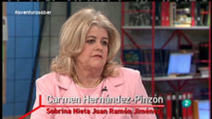 Con Carmen Hernández Pinzón: Platero y yo