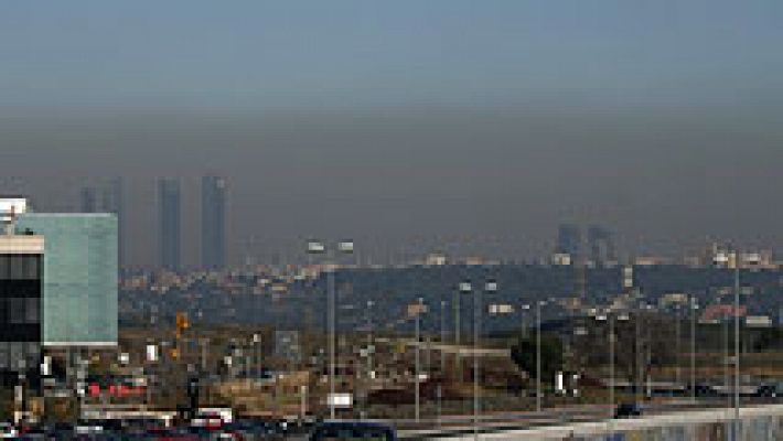 Telediario 1 - Ecologistas denuncian la contaminación de Madrid