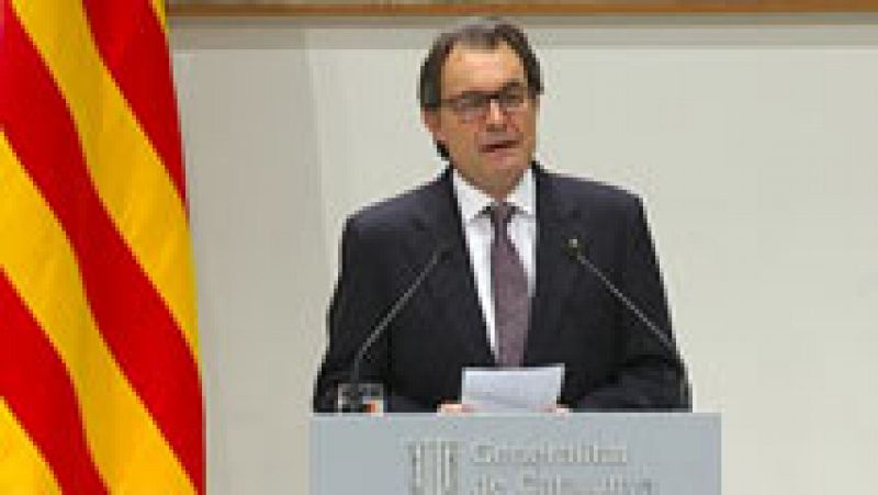 Mas adelantará las elecciones en Cataluña al 27 de septiembre de 2015 tras pactar con ERC