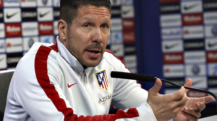 Telediario 1 - Simeone: "No veo que le tengamos cogida la medida al Madrid"