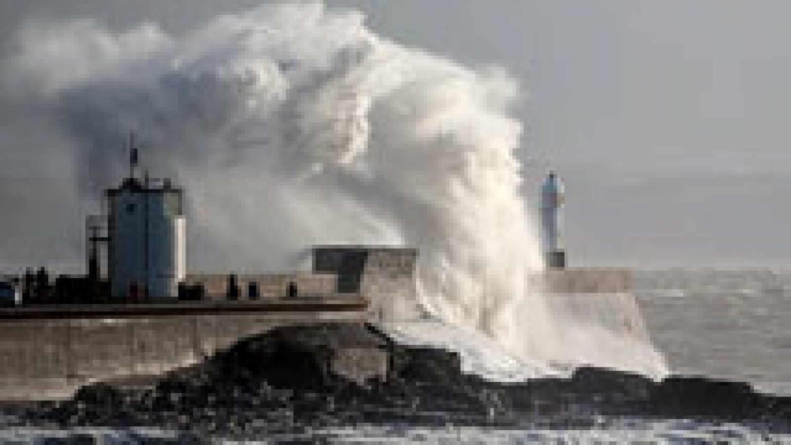 El primer temporal del año deja viento y lluvias en prácticamente todo el país