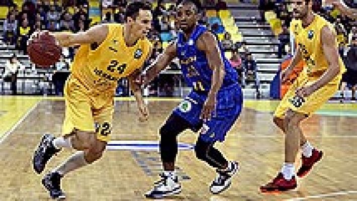 Telediario 1 - El Buducnost extravió sus camisetas y tuvo que jugar con las camisetas del rival