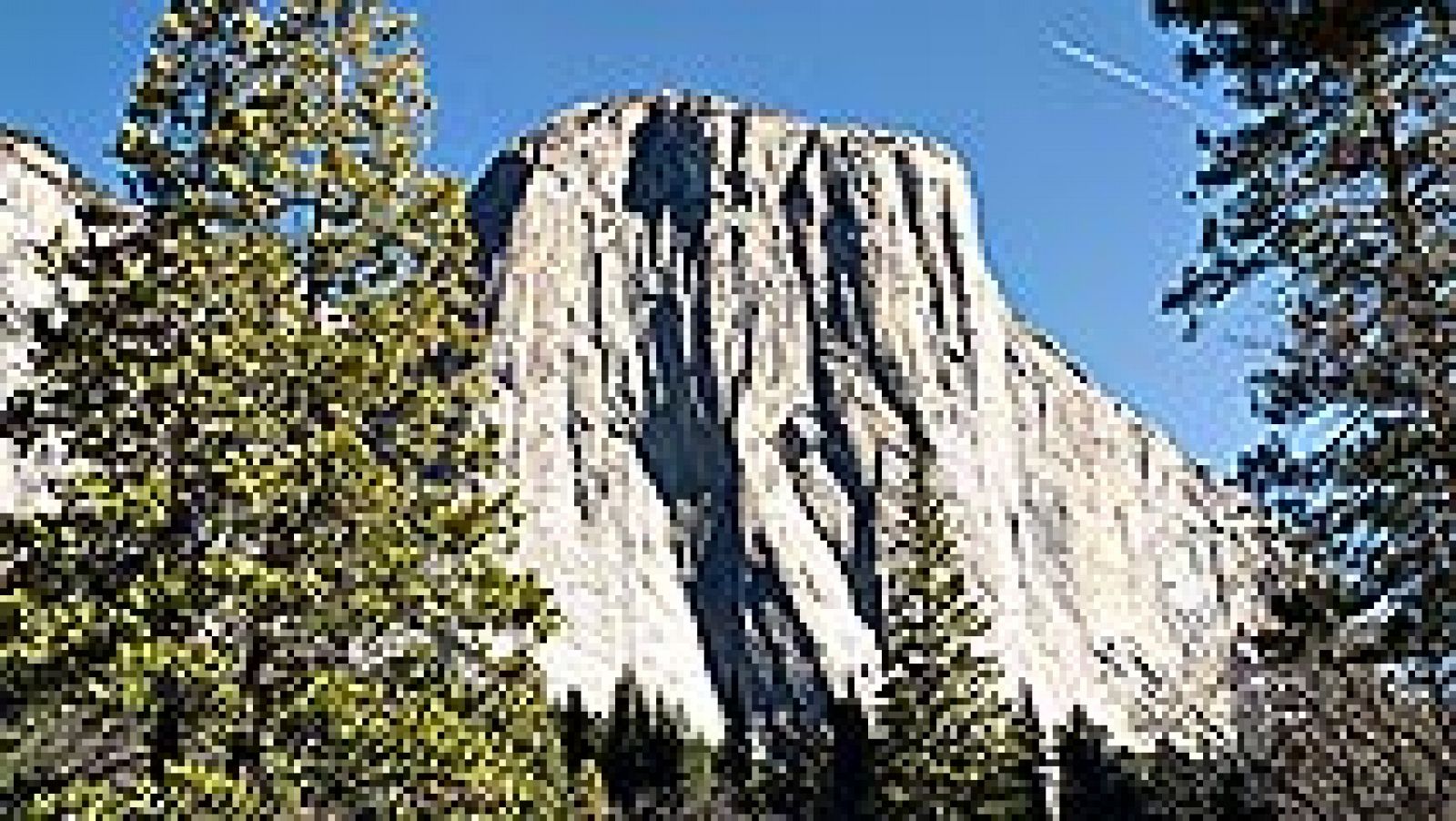 Telediario 1: Dos estadounidenses escalan en una sola expedición "El Capitán" de Yosemite | RTVE Play