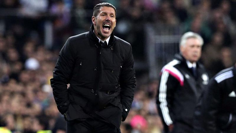 El entrenador del Atlético de Madrid, Diego Pablo Simeone, mostró  su satisfacción por empatar en el Santiago Bernabéu (2-2) y acceder a  los cuartos de final de la Copa del Rey, y afirmó que eliminaron al  "mejor equipo del mundo" en un partido que 
