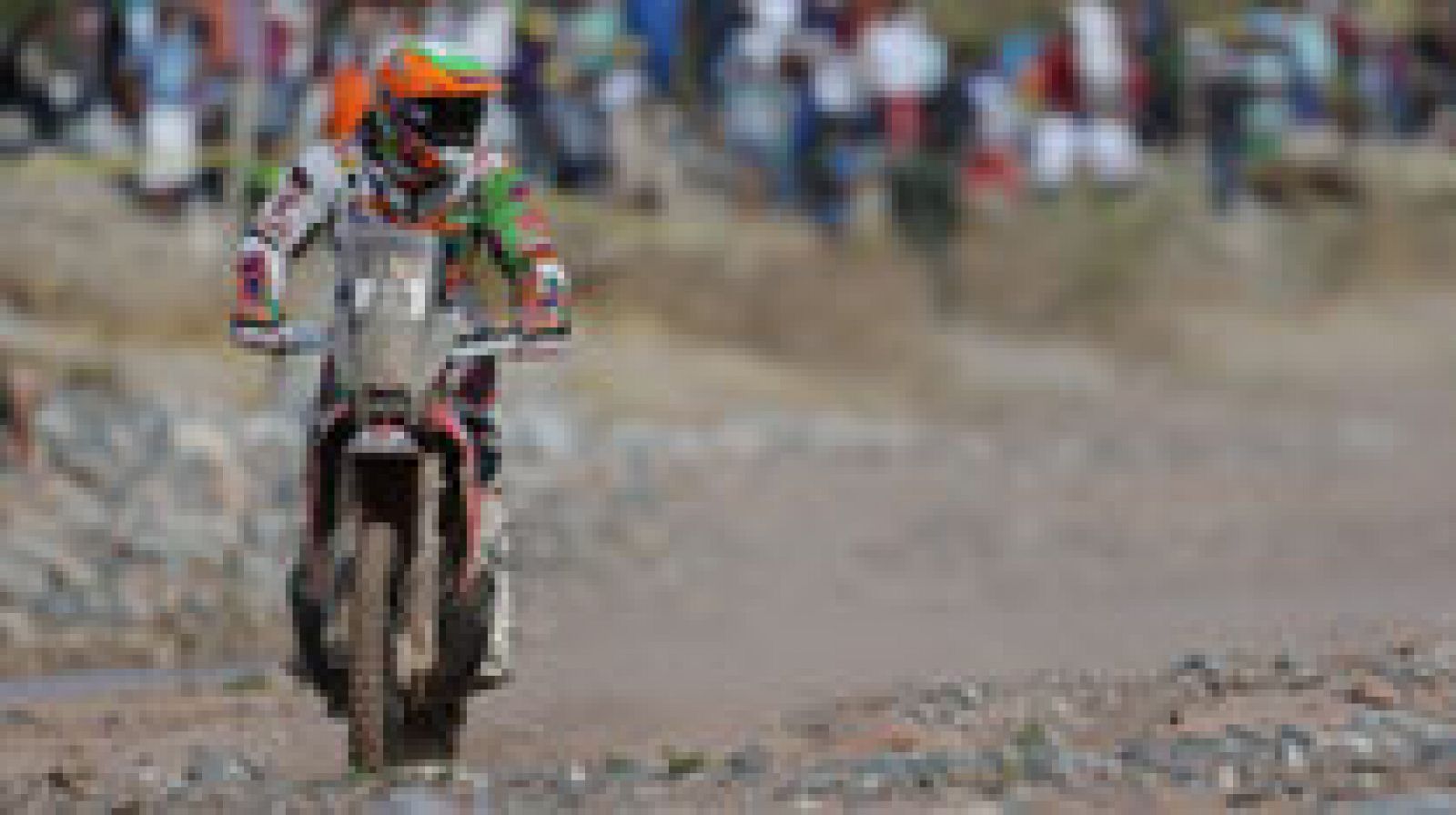 Telediario 1: Laia Sanz: "Habrá que estar muy concentrada para terminar el Dakar" | RTVE Play