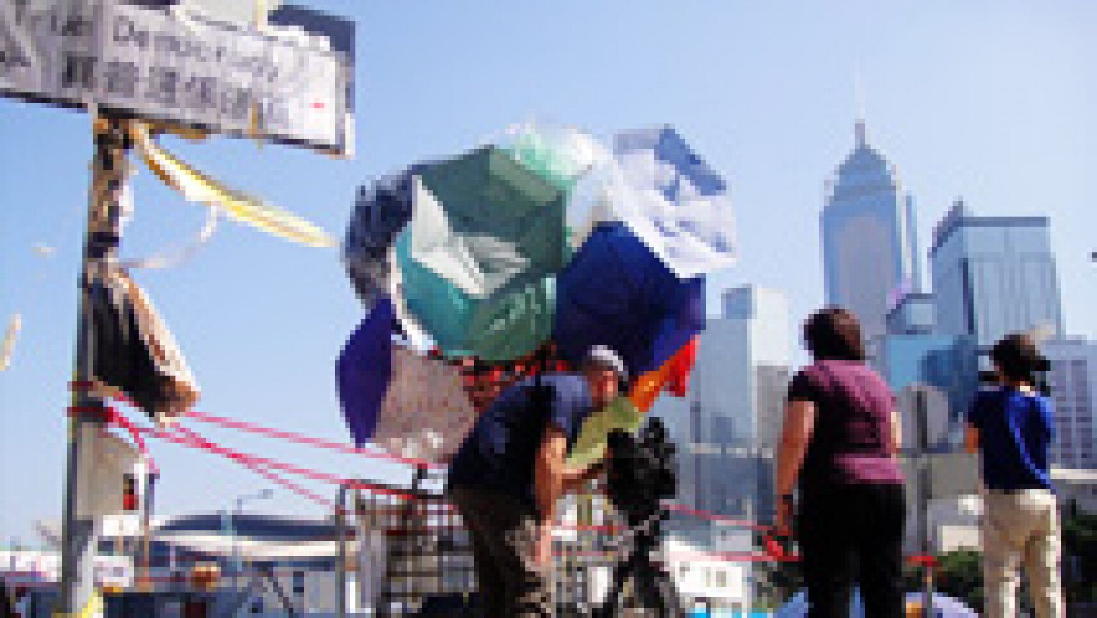 Así se hizo 'Hong Kong, paraguas por la democracia'