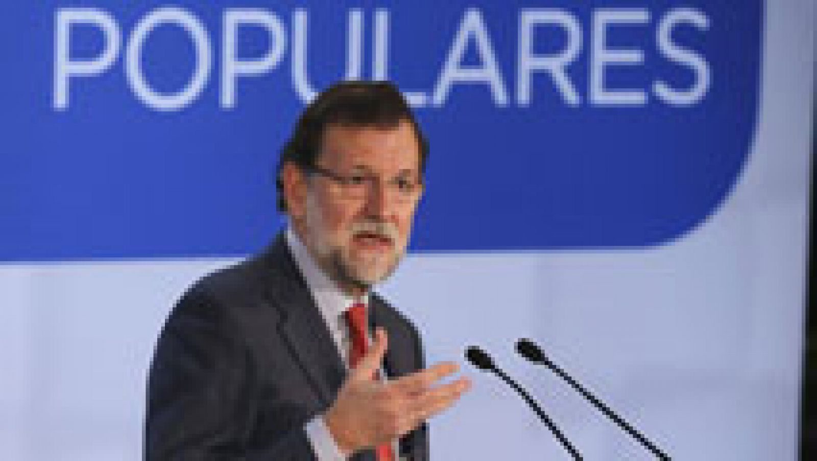 Telediario 1: Mariano Rajoy ha defendido la seguridad y la libertad | RTVE Play