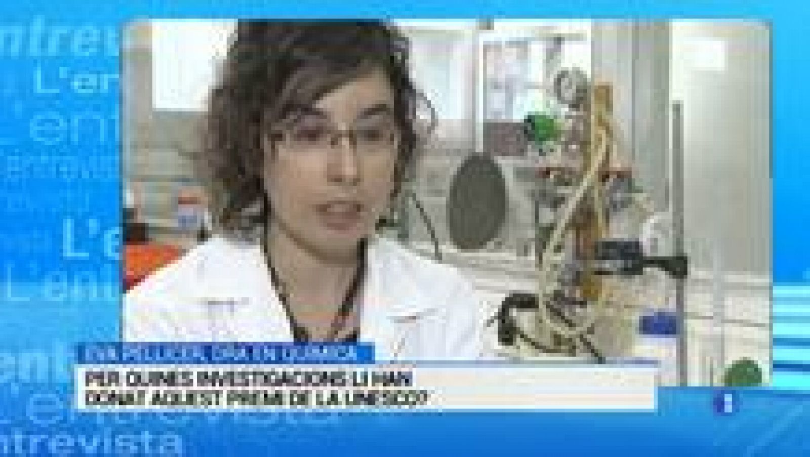 L'Informatiu: L'Entrevista de l'Informatiu Cap de Setmana: Eva Pellicer, química i investigadora premiada per la UNESCO | RTVE Play