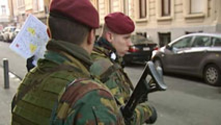 Gran operación antiterrorista en Bélgica