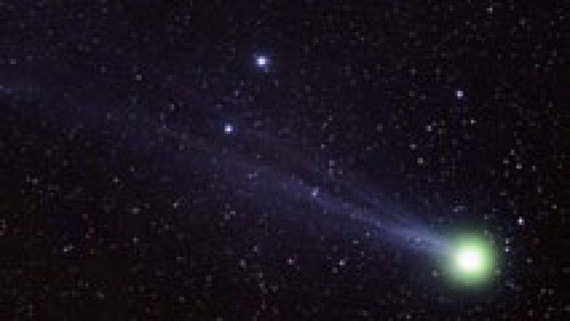 El Instituto Astrofísico de Canarias ha conseguido grabar imágenes del cometa Lovejoy