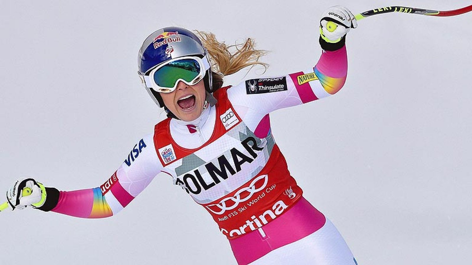 Lindsey Vonn iguala el récord histórico de victorias de Annemarie Moser-Pröll | Ver