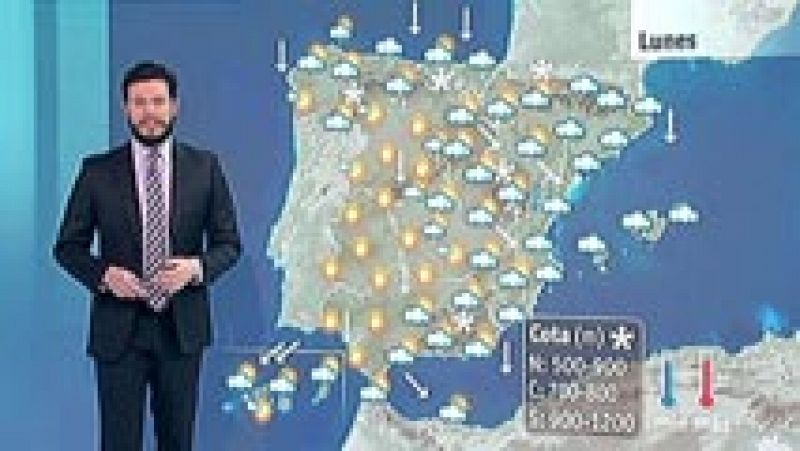 Las lluvias se mantienen en el extremo norte y el este y remiten en el centro