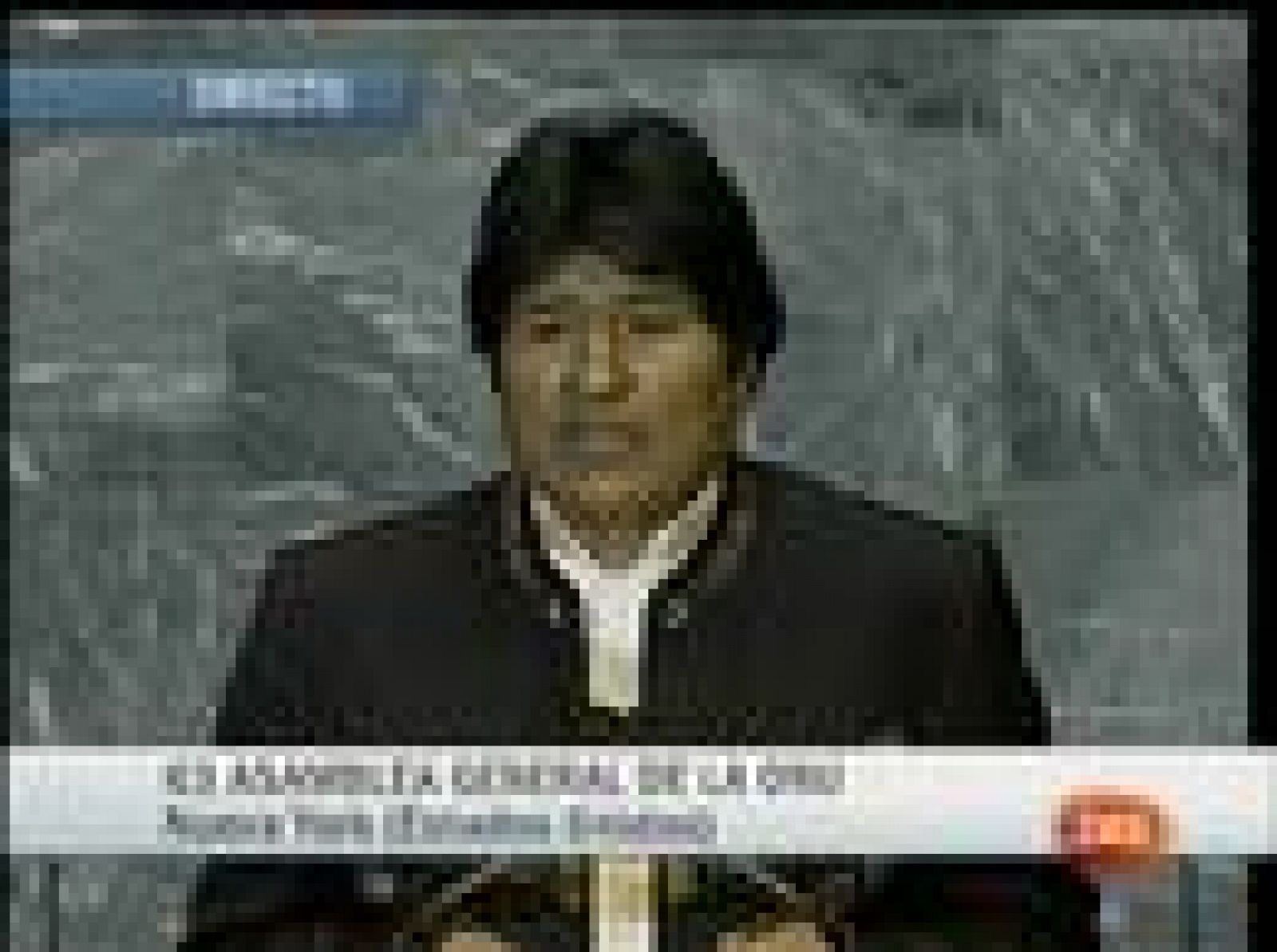 Sin programa: Discurso de Morales ante la ONU | RTVE Play