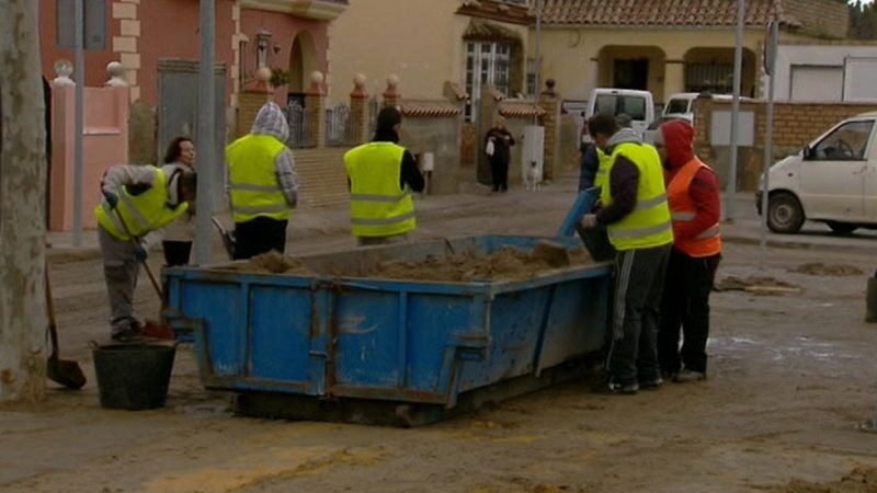 Cien casas de Sanlúcar de Barrameda afectadas por la tromba de agua 