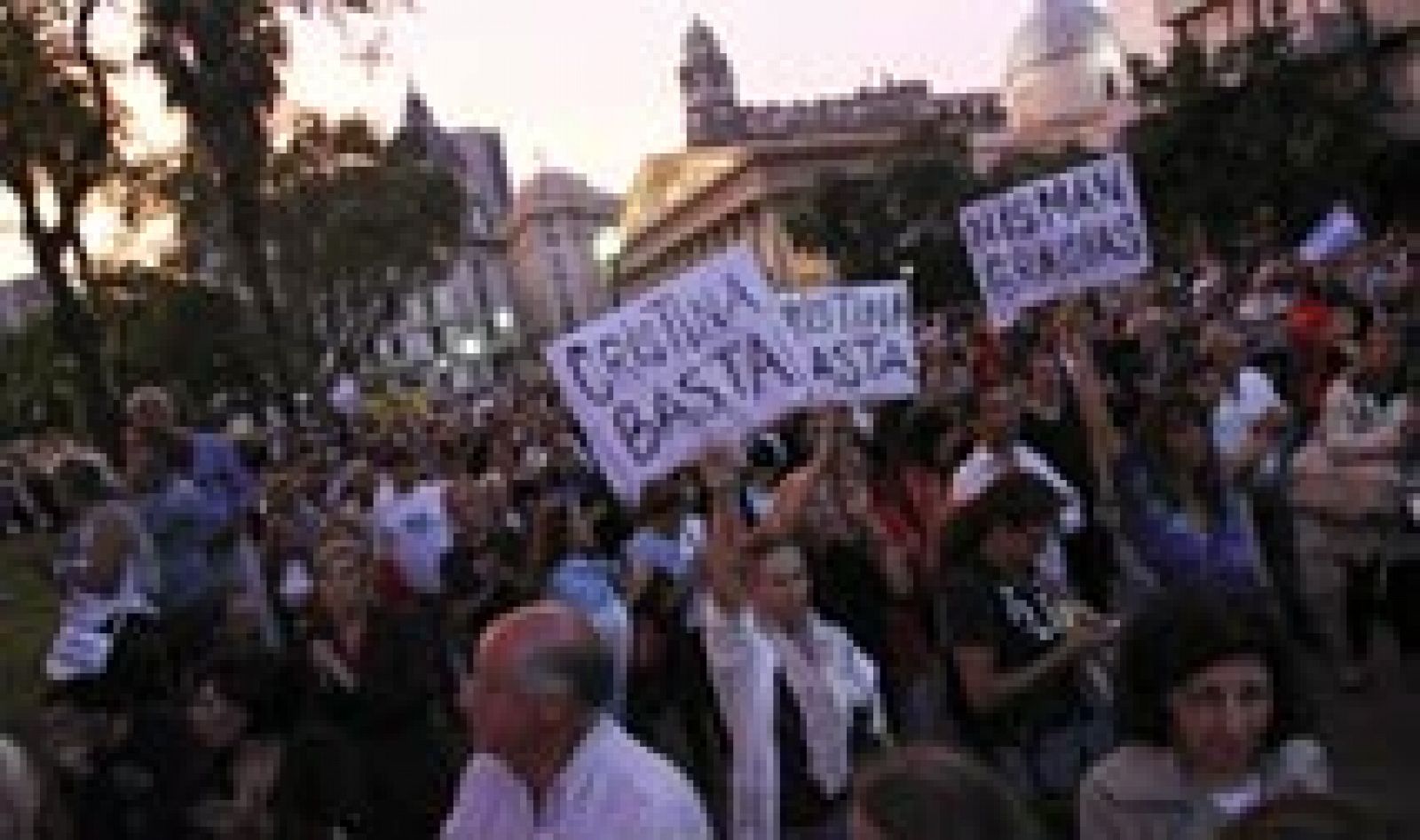 Telediario 1: Concentraciones en Buenos Aires por la muerte de Nisman | RTVE Play