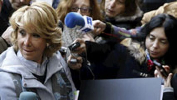Archivada las diligencias contra Esperanza Aguirre