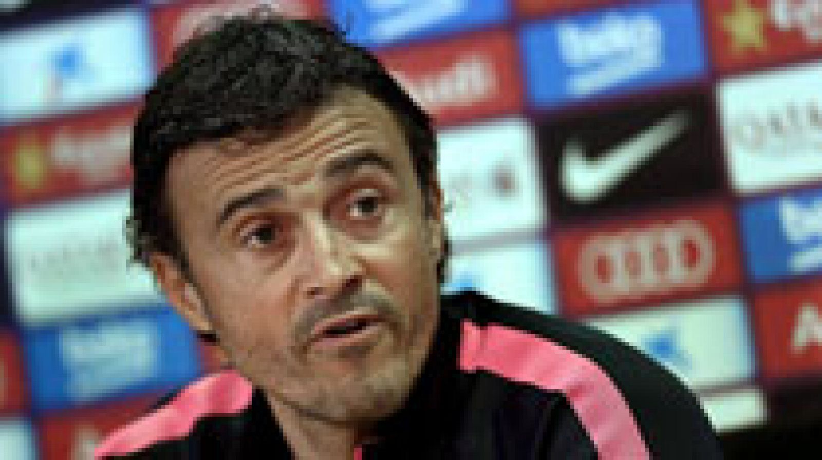 Luis Enrique, entrenador del FC Barcelona, ha destacado la "intensidad" y el "bloque" del Atlético de Madrid, su rival en cuartos de final de la Copa del Rey, un rival que ha definido como "temible a doble partido".