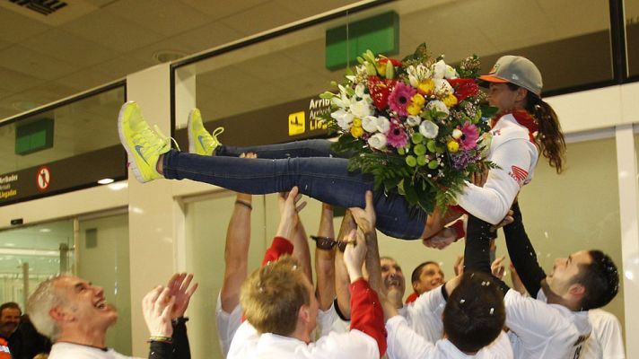 Telediario 1 - Laia Sanz:"Acabar novena me parecía un sueño imposible"