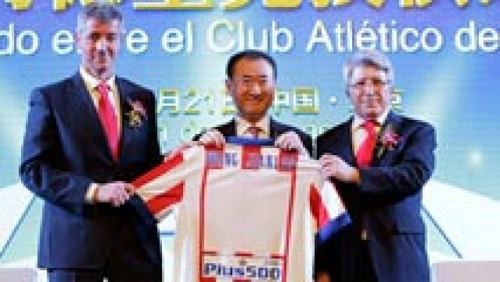 El magnate chino Wang Jianlin compra el 20% del Atlético de Madrid
