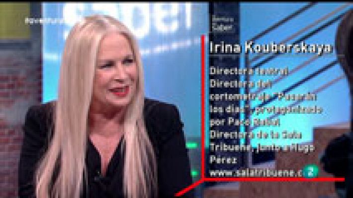 La aventura del Saber - La Aventura del Saber. Irina Kouberskaya. Directora de la Sala Tribueñe.